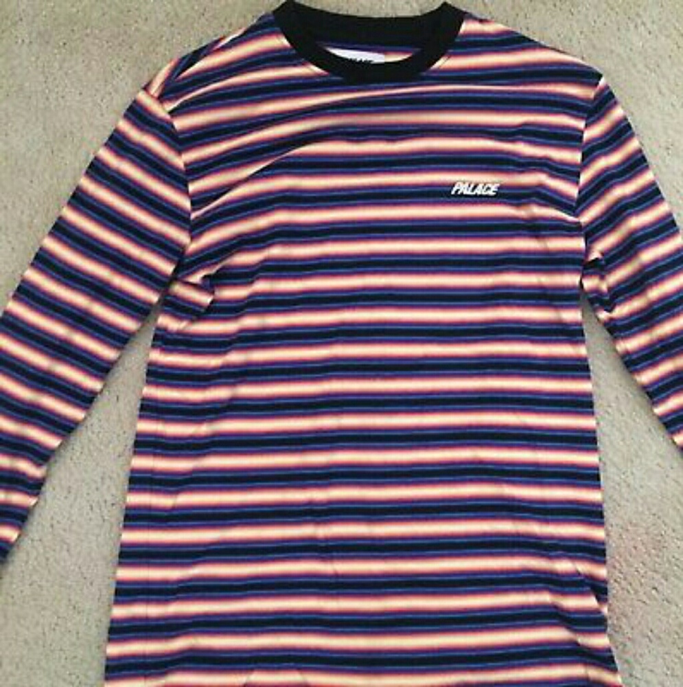 Palace striped long tee